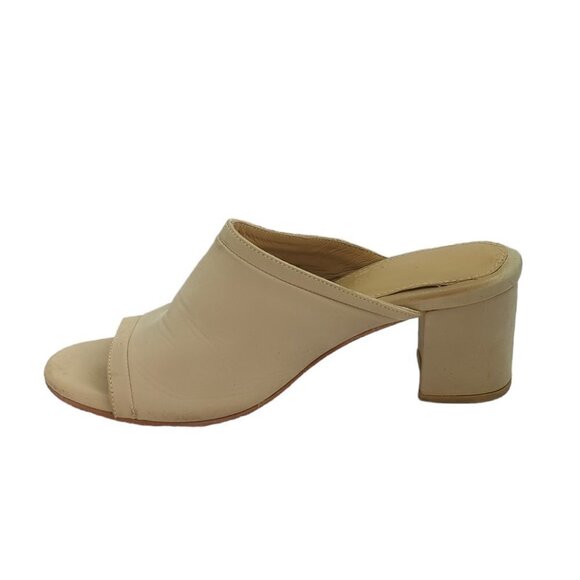 Poppy Barley Open Toe Mules - Picture 3 of 7